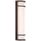 Access Lighting Cove, Dual Voltage Emergency Backup Outdoor LED Wall Mount, Bronze Finish, Acrylic Lens Acrylic 20106LEDMGEM-BRZ/ACR - alternate 8